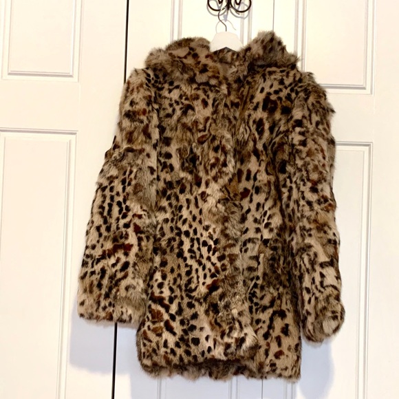 Rabbit fur coat size small - Picture 1 of 6